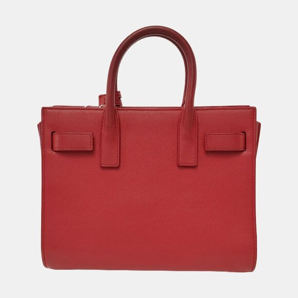 Saint Laurent Small Sac de Jour Blue Leather Tote - Picture 14 of 15